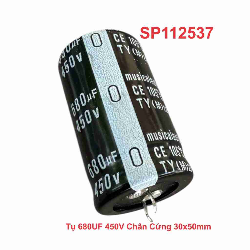 Tụ 680UF 450V Chân Cứng 30x50mm