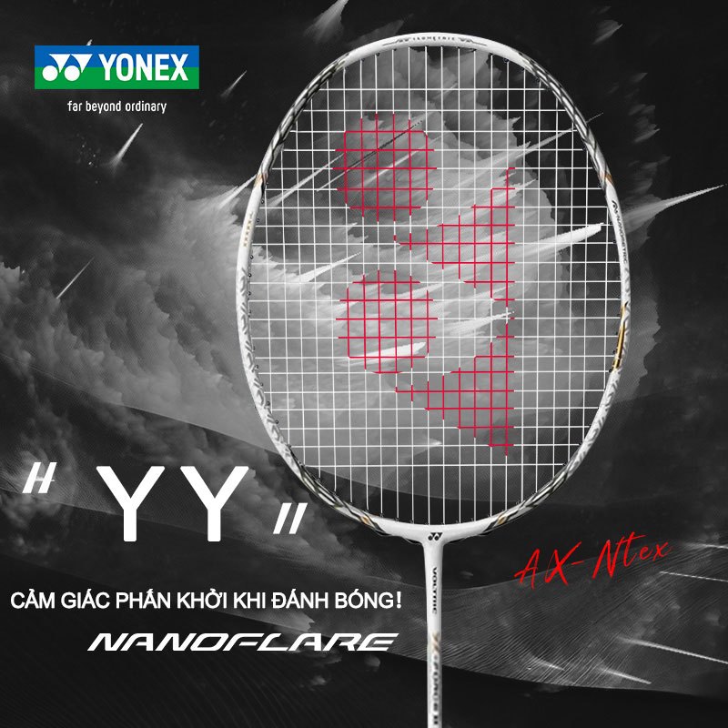YONEX Vợt cầu lông 4U bản mới max 24LBS carbon căng sẵn 11kg tặng kèm cước, quấn cán, túi vợt cho nữ