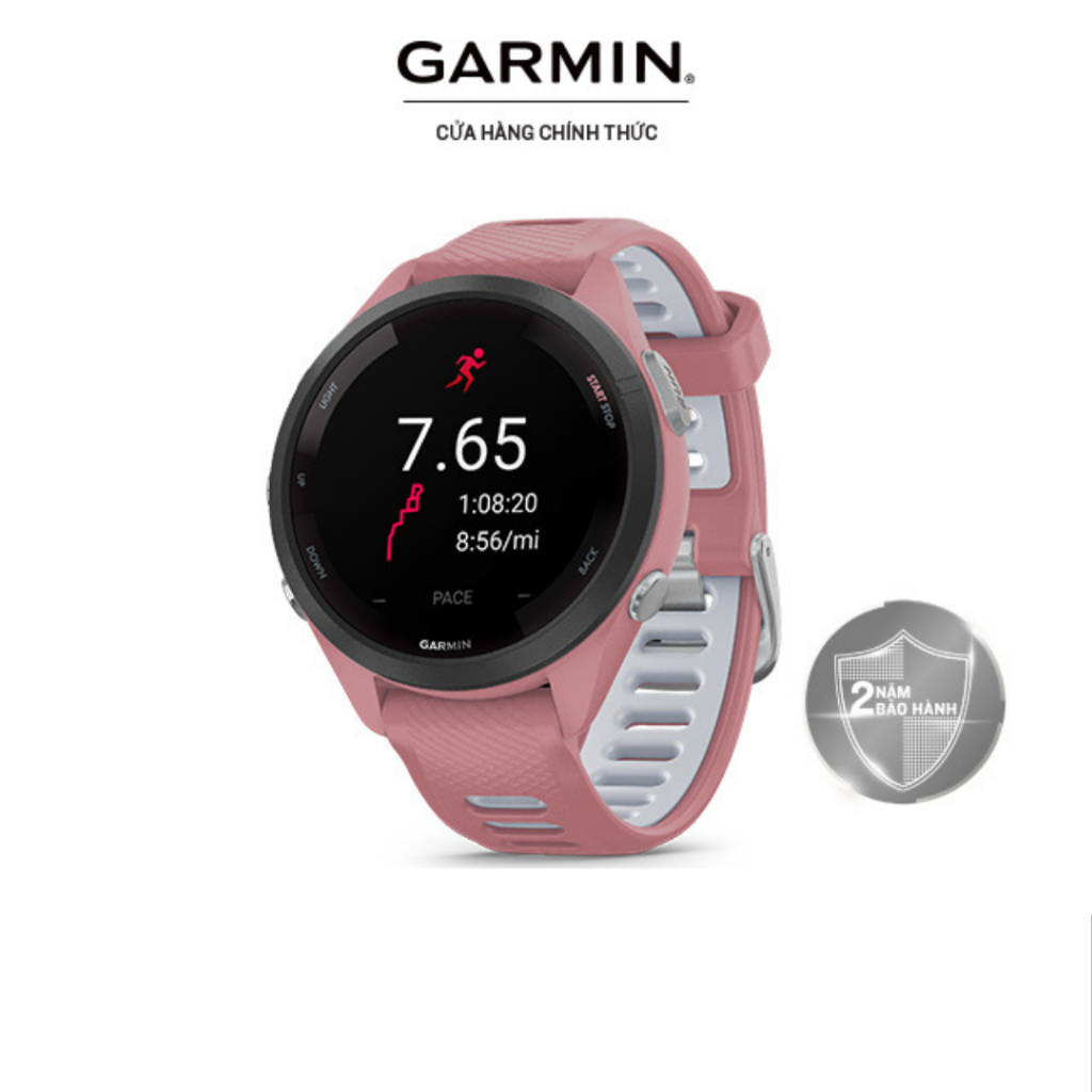 Đồng Hồ Thông Minh Garmin Forerunner 265S Music Wifi GPS (Black/White/Pink) - Hàng Chính Hãng | BigBuy360 - bigbuy360.vn