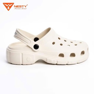 【NE01】 [TẶNG STICKER ] Dép Sục Nam Nữ NESTY NE01 Basic Đế Cao Mềm Êm Chống Trượt