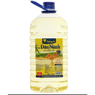  Can Dầu Đậu Nành Tường An Premium 5 Lít để chiên giòn cho món ăn thơm ngon khó cưỡng 