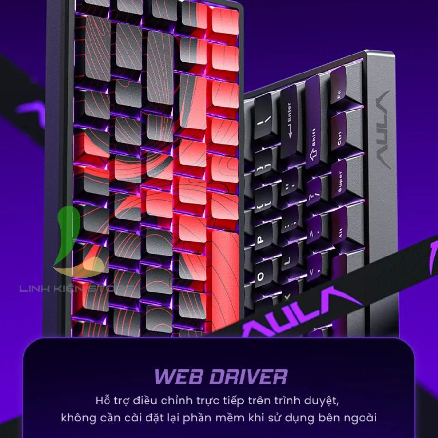 Bàn Phím Cơ Gaming HOSAN AULA Win60 HE Có Dây Với 68 Phím Cơ Ấn Tượng | BigBuy360 - bigbuy360.vn