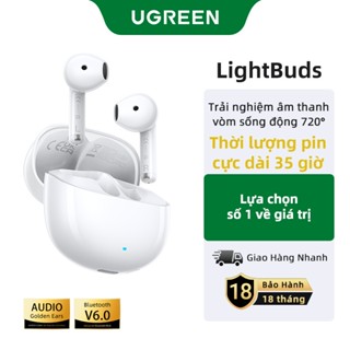 UGREEN LightBuds Bluetooth 6.0 35H Tai nghe nhét tai trong tai Tai nghe không dây thực sự Bluetooth chống nướcTWS IPX5