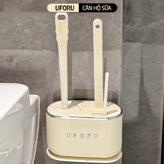  Bộ Cọ Rửa Bồn Cầu Đa Năng Nhiều Món UFORU Có Hộp Đựng Treo Tường Tiện Lợi - UFM557 