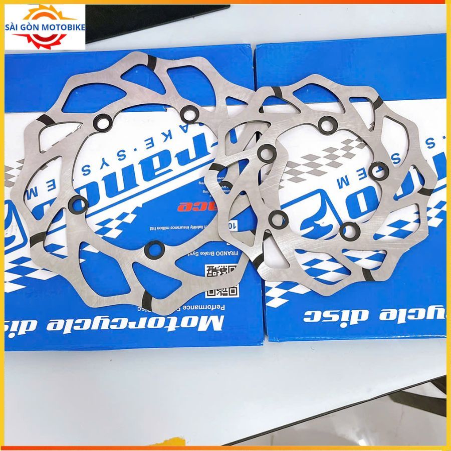 🔴🔴Combo Đĩa ( Trước + Sau ) Exciter/Ex150/155🔴🔴_ Đĩa Trước ( 5 Lỗ size 245mm ) + Đĩa Sau ( 5 Lỗ size
