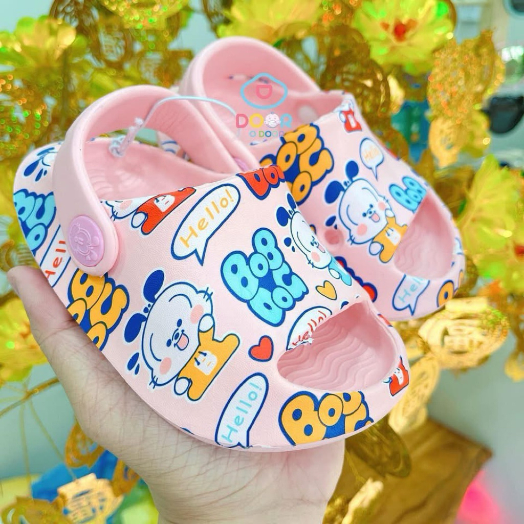 Giày sục nhựa - Bobdog - Hồng