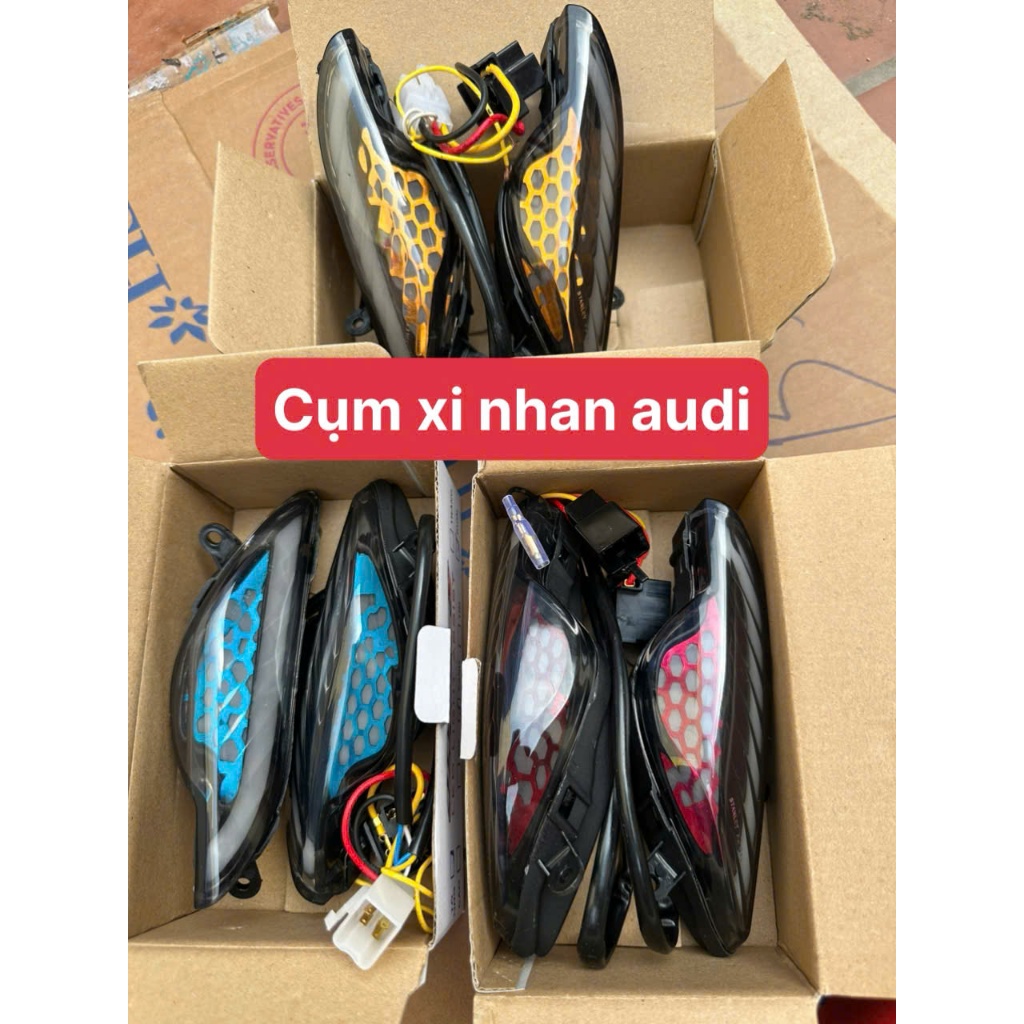 Cụm xi nhan au di,Xi nhan audi,Cụm xi nhan au di xe w110,w100,W50,Cụm xi nhan tổ ong