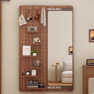  Gương treo tường cánh trượt thông minh kèm bảng lỗ treo đồ thương hiệu GiftDecor - D67 