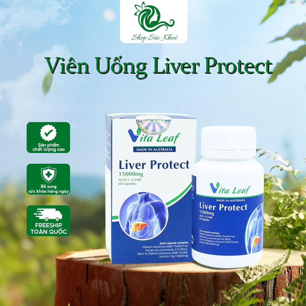 Viên Uống Liver Protect – Hỗ Trợ Bảo Vệ Gan, Duy Trì Sức Khỏe Chức Năng Gan