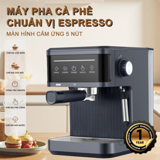 Máy Pha Cà Phê Espresso Tự Động, Máy Pha Cà Phê Gia Đình Văn Phòng BH 12 Tháng ( BẢN CAO CẤP )