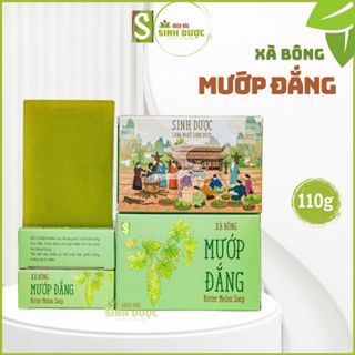 Xà Phòng Sinh Dược, Xà Bông Mướp Đắng Sạch Mụn Lưng, Sáng Da, xà bông sinh dược an lành từ thiên nhiên