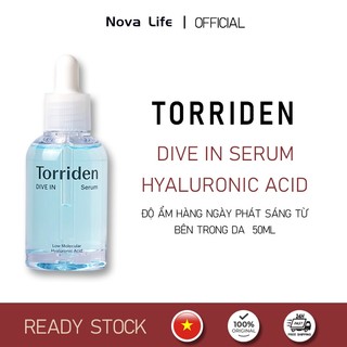  TORRIDEN Serum HA 50ml - Thẩm Thấu Nhanh Không Bết Dính - Dưỡng Ẩm Sâu & Duy Trì Độ Ẩm 3 Ngày 