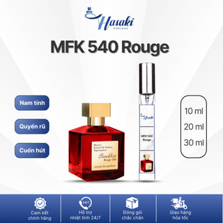  Nước hoa nữ MFK Rounge 540 chính hãng 10 ml,20ml.30ml 