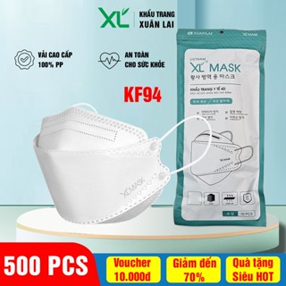 Khẩu trang 4D, Khẩu Trang Y Tế 4 Lớp Xuân Lai KF94 Thùng 300 Chiếc Công Nghệ Hàn Quốc