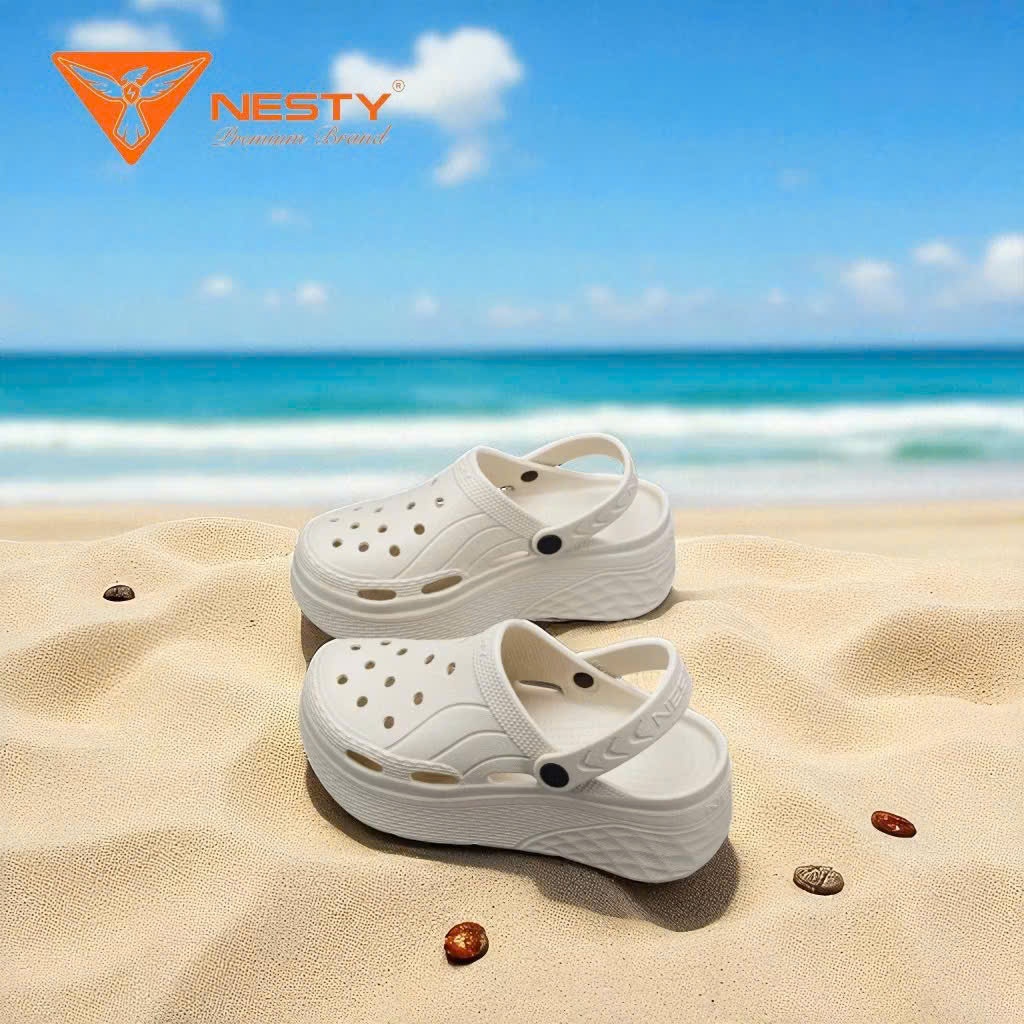 【NE18】Dép Sục NESTY NE18 Đế Cao 6cm EVA Cao Cấp, Bền Nhẹ, Êm Chân, Chống Trượt, Thời Trang Unisex