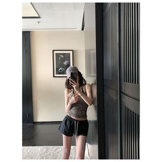 Quần short nữ quần thể thao chạy bộ, tập yoga đa năng
