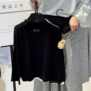 BABYBUYvip -( XZ5061)Áo giữ nhiệt mỏng cổ 3 phân phối chữ ở cổ áo chất Cotton mềm  cho bé trai và bé gái.