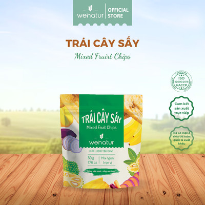 Trái Cây Sấy Thập Cẩm Không Đường We'natur 50g