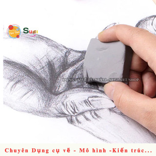 [Sugi Art Shop] Gôm Đất Sét Keep Smiling , Tẩy Đất Sét Dẻo, Nhào Nặn Dễ, Tẩy Chi Tiết Nhỏ – Gôm Tẩy Mỹ Thuật