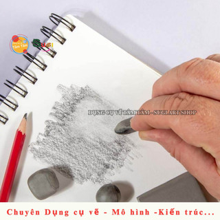 [Sugi Art Shop] Gôm Đất Sét Keep Smiling , Tẩy Đất Sét Dẻo, Nhào Nặn Dễ, Tẩy Chi Tiết Nhỏ – Gôm Tẩy Mỹ Thuật