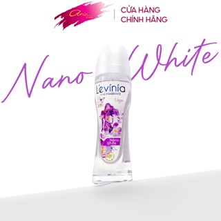 Lăn khử mùi NANO trắng da & khử ố vàng áo VOGUE L'evinia 70g