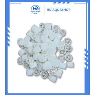  Hạt lọc Kaldnes 6 cánh dùng để lọc cho bể cá Koi 0.5-1kg 