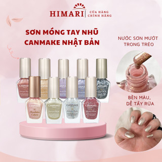  Sơn móng tay thường Canmake Nhật Bản đủ màu không đèn hơ dễ sơn 