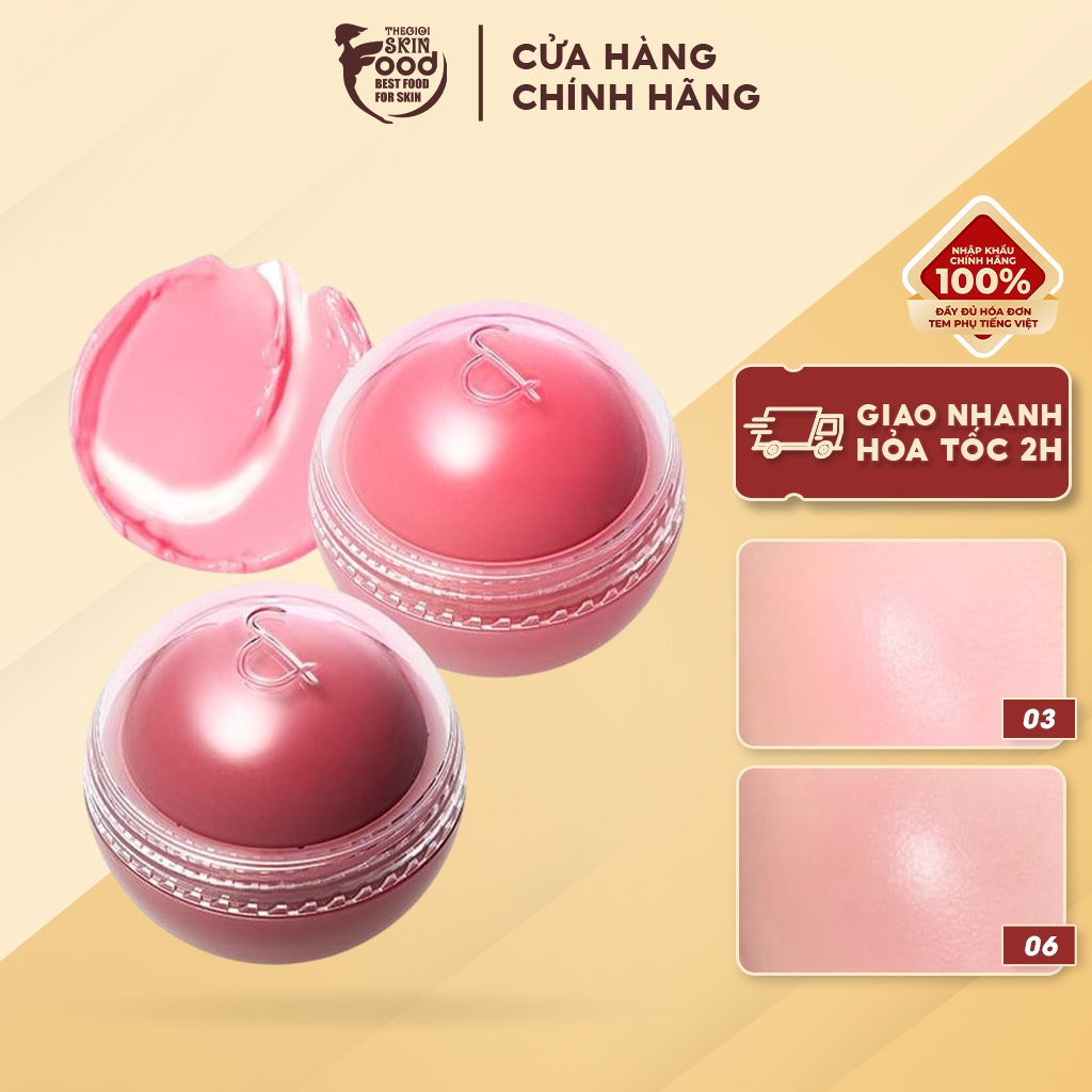 Má Hồng Kem Romand Dạng Lăn, Căng Bóng Juicy Roll Cheek 8.4g