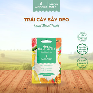  Trái cây sấy dẻo we'natur 35g 