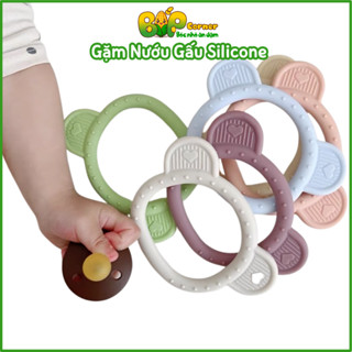Gặm Nướu Silicone Gấu Brown Thương Hiệu BabySi Cho Bé