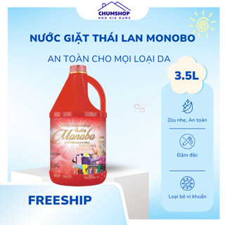 Nước giặt xả Thái Lan MONOBO 3500ml giá rẻ, thơm lâu