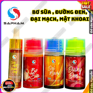  Hương liệu câu cá chép Đường đen  Đại mạch Bơ sữa Mật khoai  Hoa quả chua Sapham có tem QR 