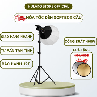   LINK HỎA TỐC  Đèn Livestream Softbox Cầu HULAKO chân 2m8– 3 Chế Độ Ánh Sáng Livestream Quay Video Chụp Ảnh 