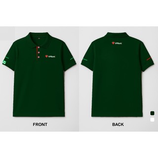 Áo polo vpbank 32 năm mẫu mới nhất 2025 form dáng Unisex - La'house Uniform