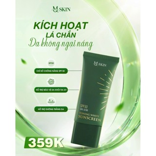 KEM CHỐNG NẮNG MQ Skin SPF 50+ PA +++ tuýp 50G