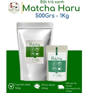   500GRS - 1KG  Bột trà Matcha Haru nhập khẩu chính hãng Nhật Bản - Matchashop - SECRET SHOP 