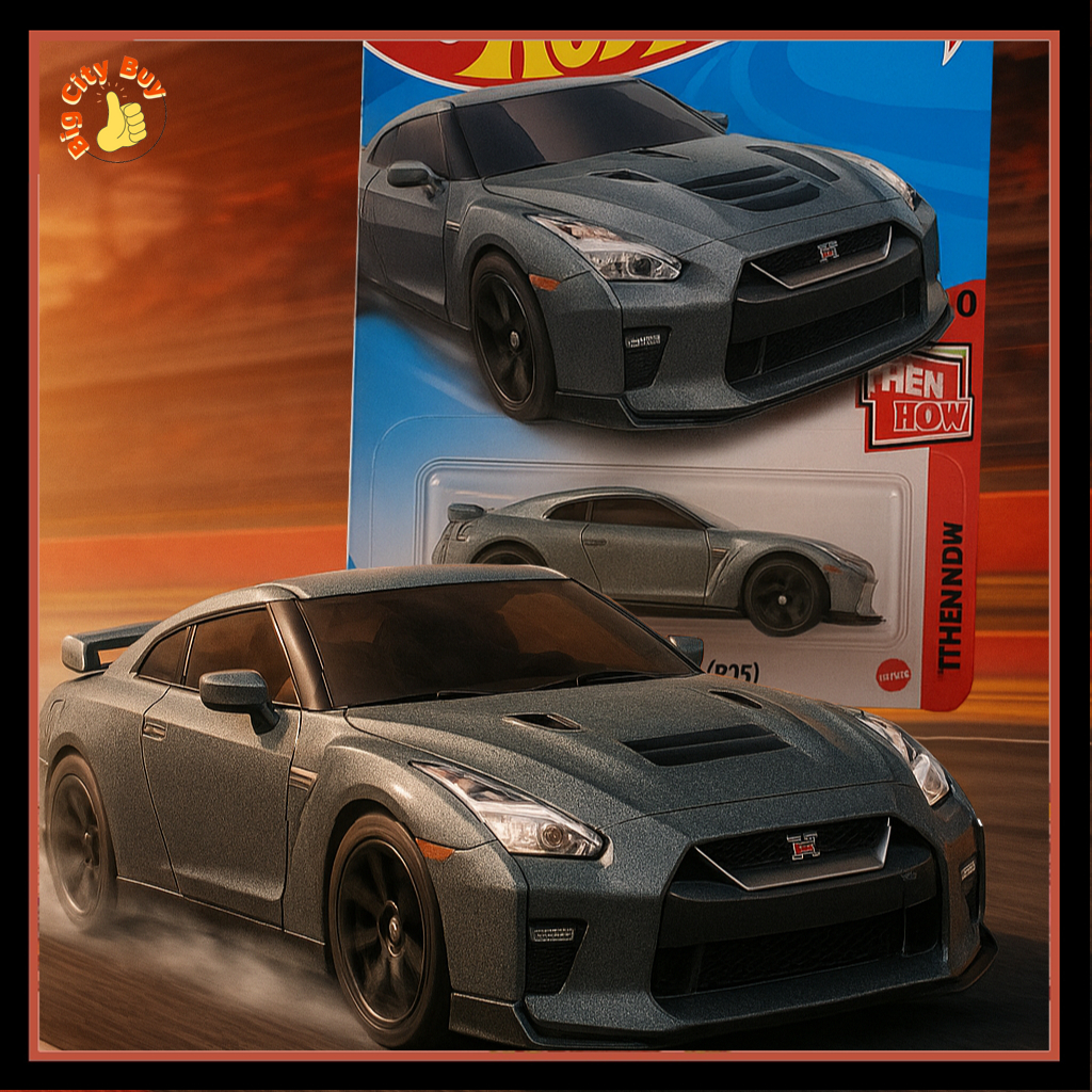 [RẺ VÔ ĐỊCH] Mô Hình Hot Wheels GTR tỉ lệ 1:64, Xe Ô tô Mô Hình, Đồ Chơi Xe đua Hot Wheels Kim Loại 13-HW