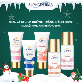   HÀNG NHẬP KHẨU  Kem Khử Mùi Dove Tinh Chất Serum Bright - Care Deodorant Serum 3% Niacinamide Collagen Vitamin C E 