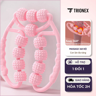   K139  Con lăn massage 12 bánh con lăn hỗ trợ tập Yoga Massage thon gọn đùi Bắp Tay Bắp Chân Tiện Dụng 