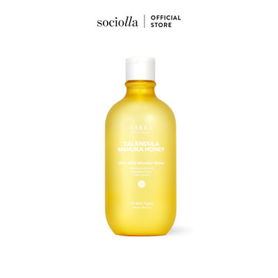Nước Tẩy Trang Hoa Cúc Dịu Nhẹ Zakka Naturals Calendula & Manuka Honey Ultra Mild Micellar Water