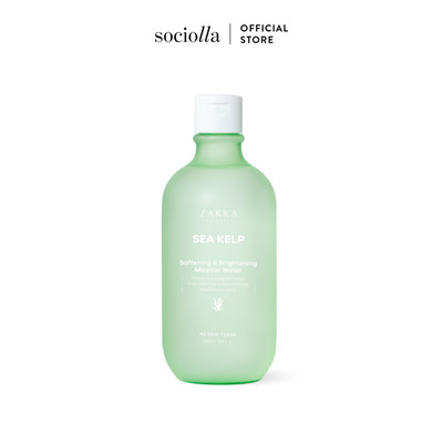 Nước Tẩy Trang Tảo Biển Làm Mềm Mịn & Sáng Da Zakka Naturals Sea Kelp Softening & Brightening Micellar Water