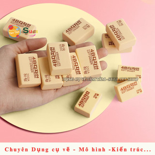 Gôm 4B , Tẩy 4B Hàn Quốc mềm dẻo, ít vụn gôm [ Sugi Art Shop ]
