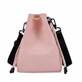   SẴN  Túi dây rút đựng máy ảnh Fuji Sony Canon Cao Cấp da PU Túi lót nỉ in Logo có quai đeo 