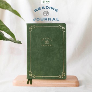 Reading Journal sổ tay viết lại cảm nhận khi đọc sách, nhật ký đọc sách, tặng kèm sticker 10 quyển sách - STHM