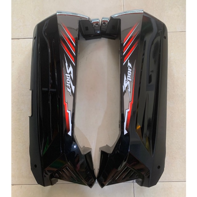 Nhựa quây bình xe điện 133S-ốp sườn hai bên xe điện 133s (4 bình to 20AH)