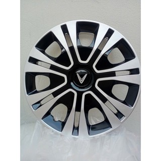  { kèm logo } Ốp lazang VF3 - VF5s vinfast - ốp chụp mâm Vành bánh xe ô tô vf3 vf5s  phụ tùng ô tô mẫu thể thao 