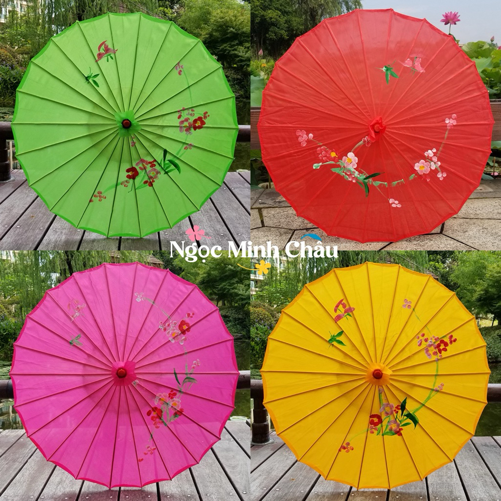 Ô múa cổ trang biểu diễn, dù cổ trang múa chụp hình, ô múa dân tộc Mèo hàng loại 1 cao cấp (ô người lớn, 84cm)