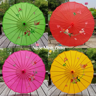 Ô múa cổ trang biểu diễn, dù cổ trang múa chụp hình, ô múa dân tộc Mèo hàng loại 1 cao cấp (ô người lớn, 84cm)