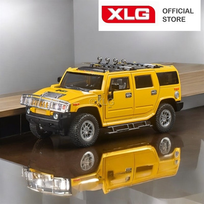 Mô hình xe Hummer H2 – Tỷ lệ 1:18 bằng hợp kim có đèn âm thanh