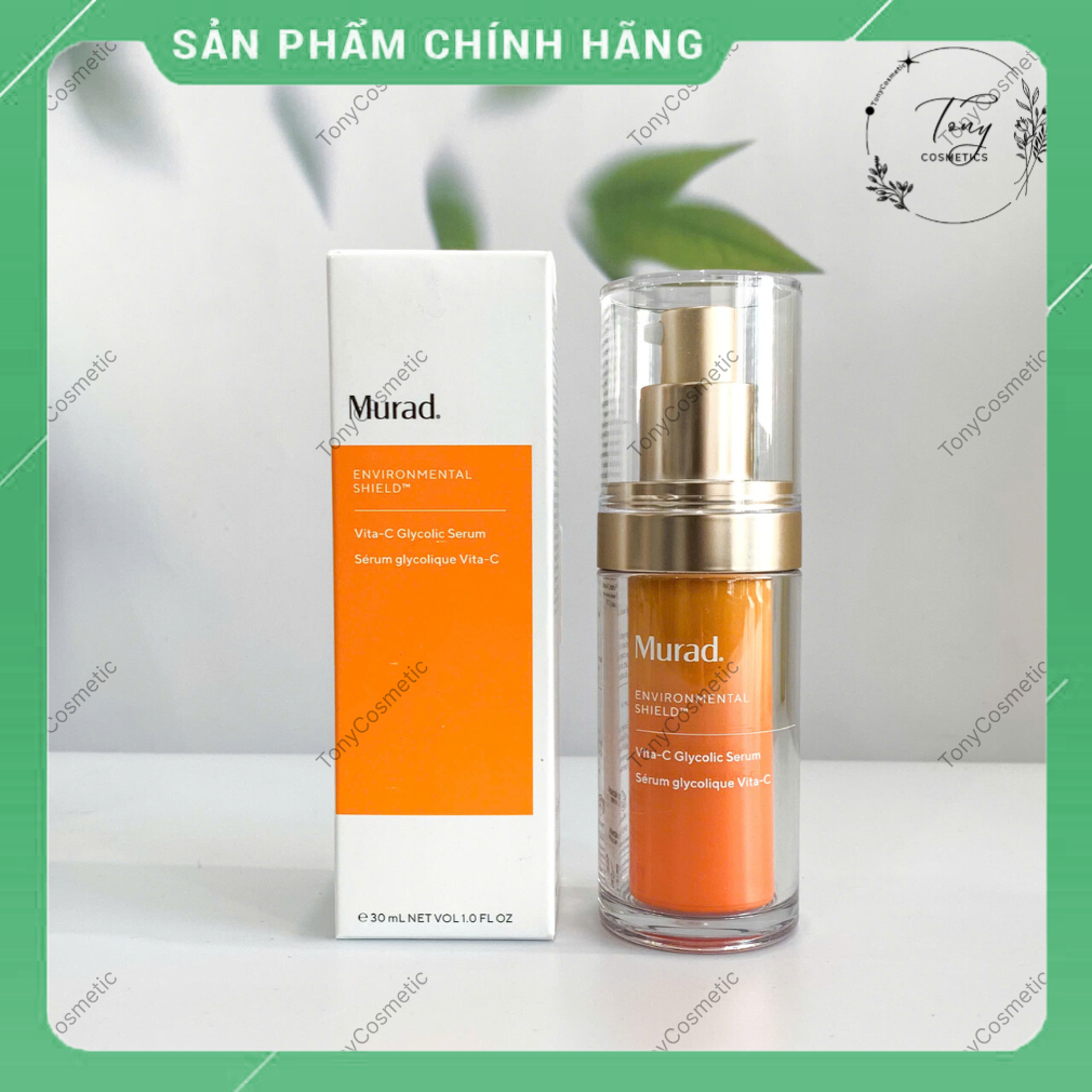 Tinh chất hỗ trợ sáng da, làm đều màu da Murad Vita-C Glycolic Serum VitaminC Murad 30ml